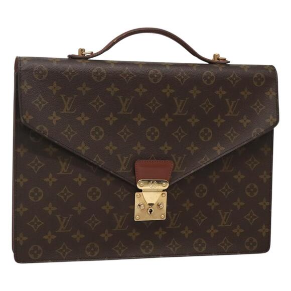 LOUIS VUITTON Monogram Porte Documents Bandouliere Bag M53338 - Picture 1 of 16